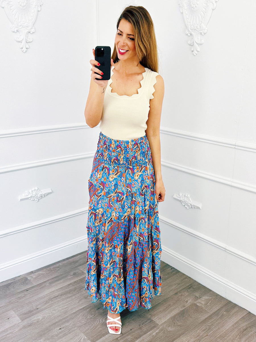 Wave Top Beige