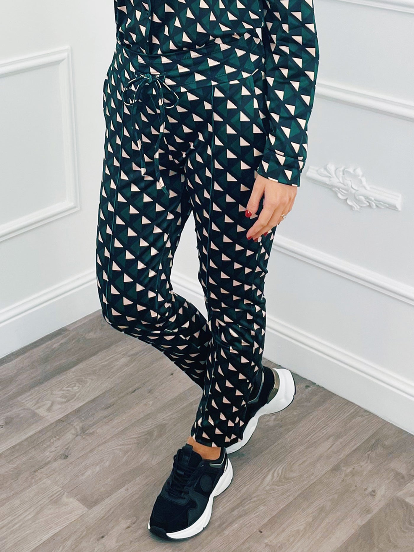 Block Travel Broek Smaragd