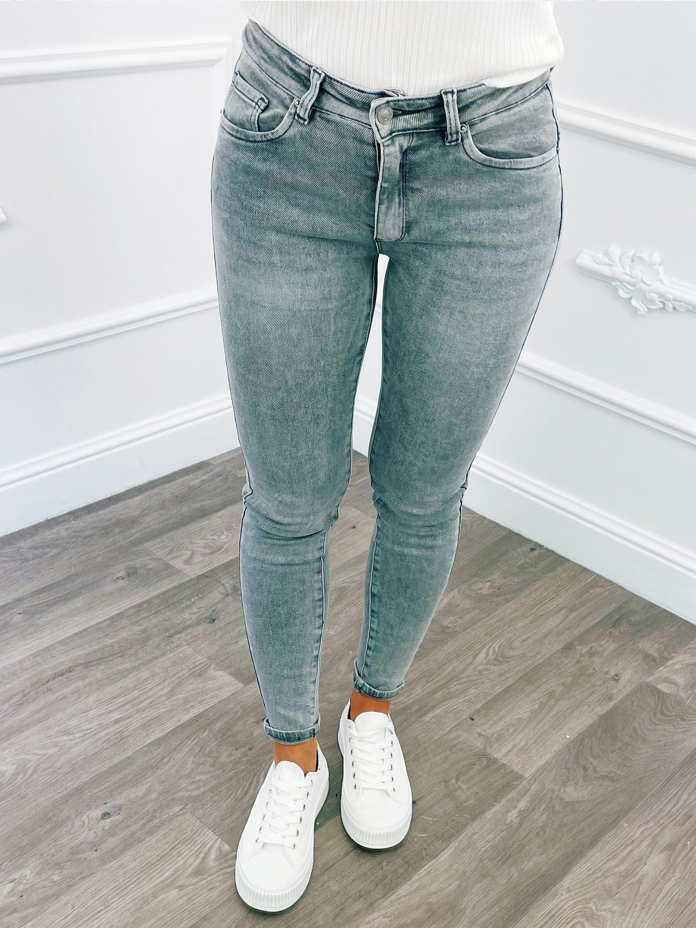 Jean Denim Gris