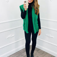 Gilet Teddy Groen