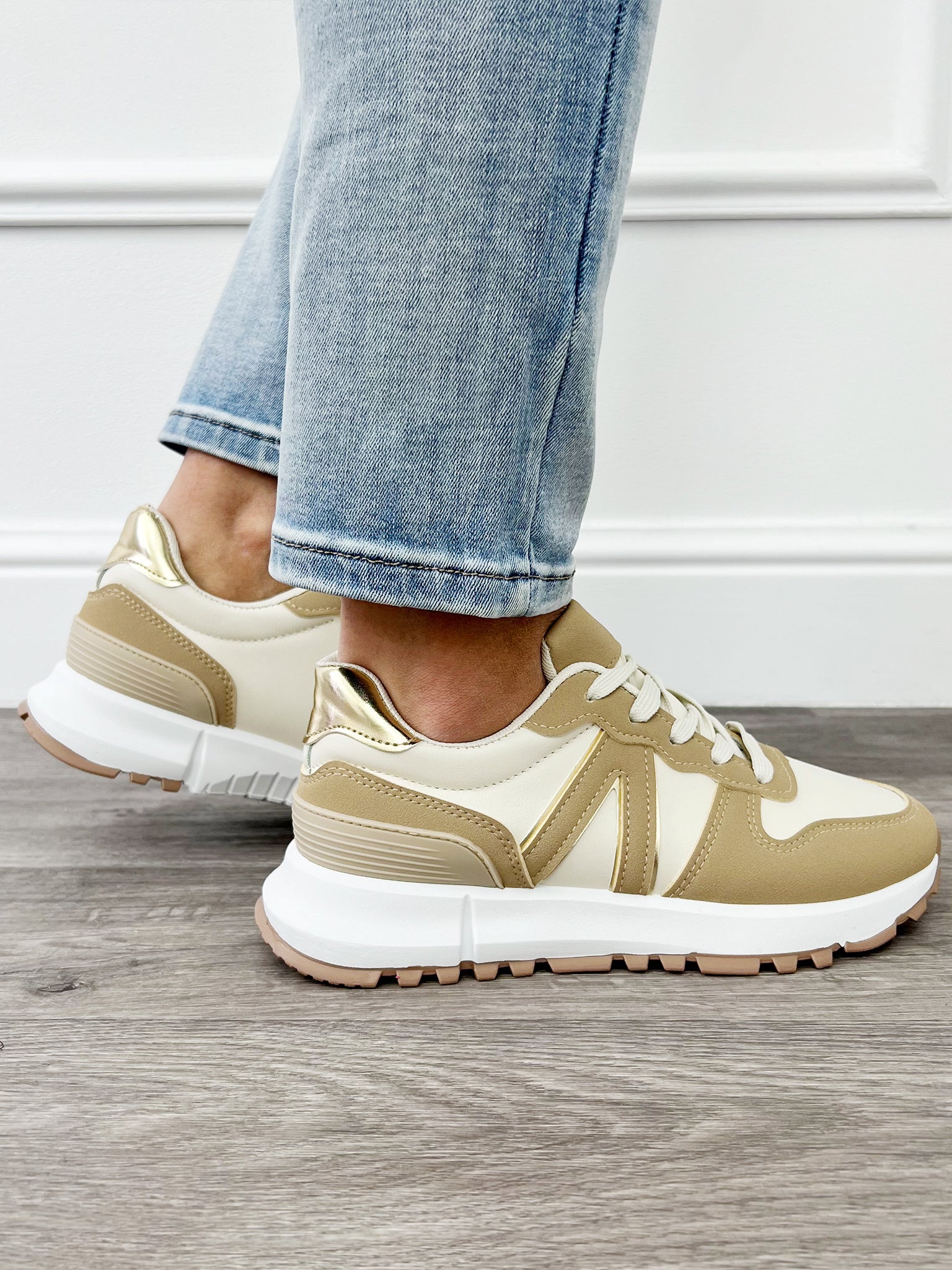 Lady Sneaker Khaki