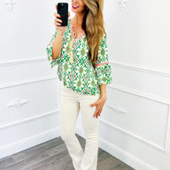 Barok Ibiza Top Groen