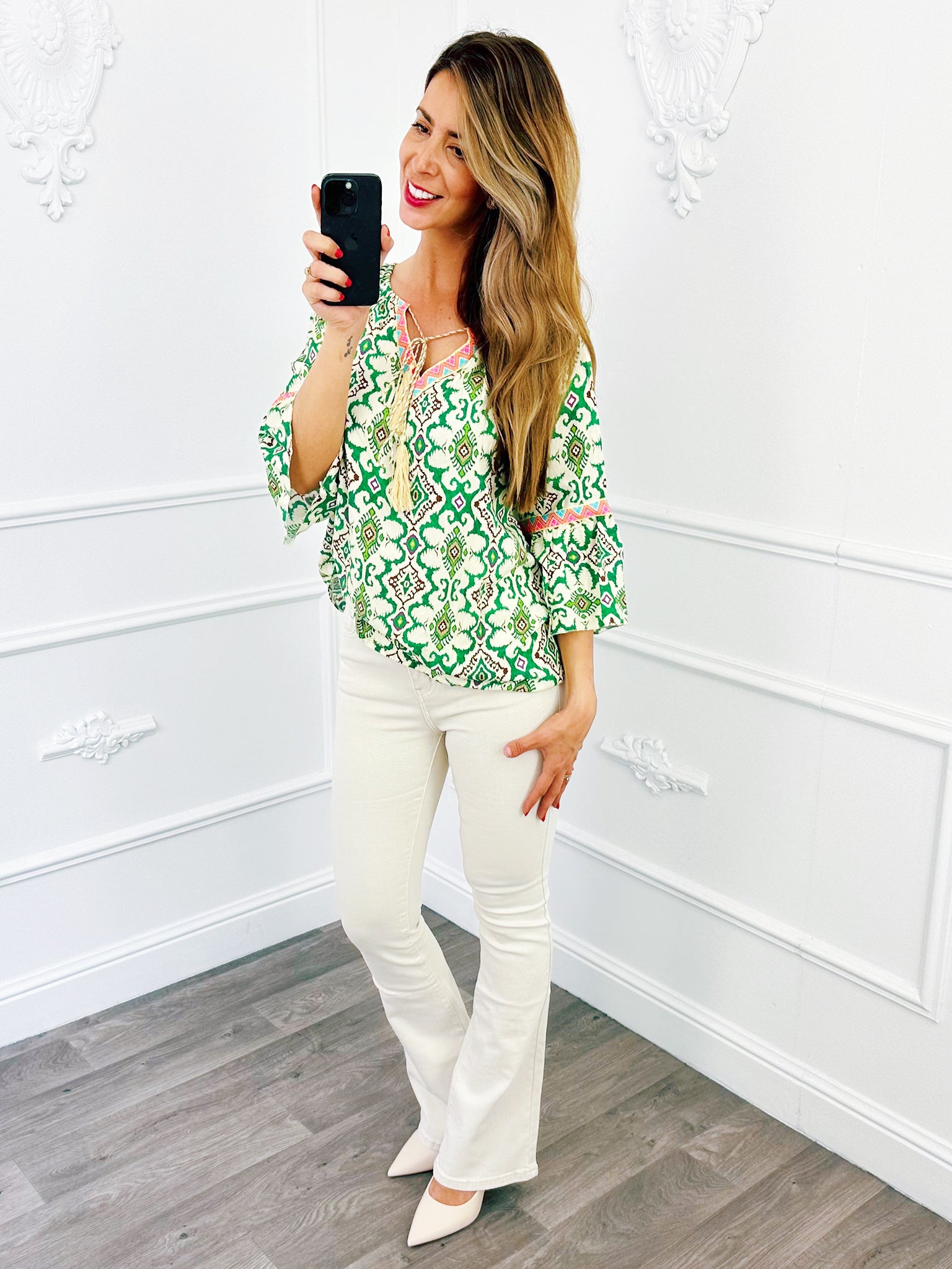 Barok Ibiza Top Groen