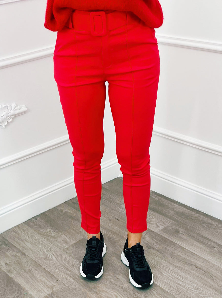 Trousers Trousers Red