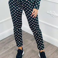 Block Travel Broek Smaragd