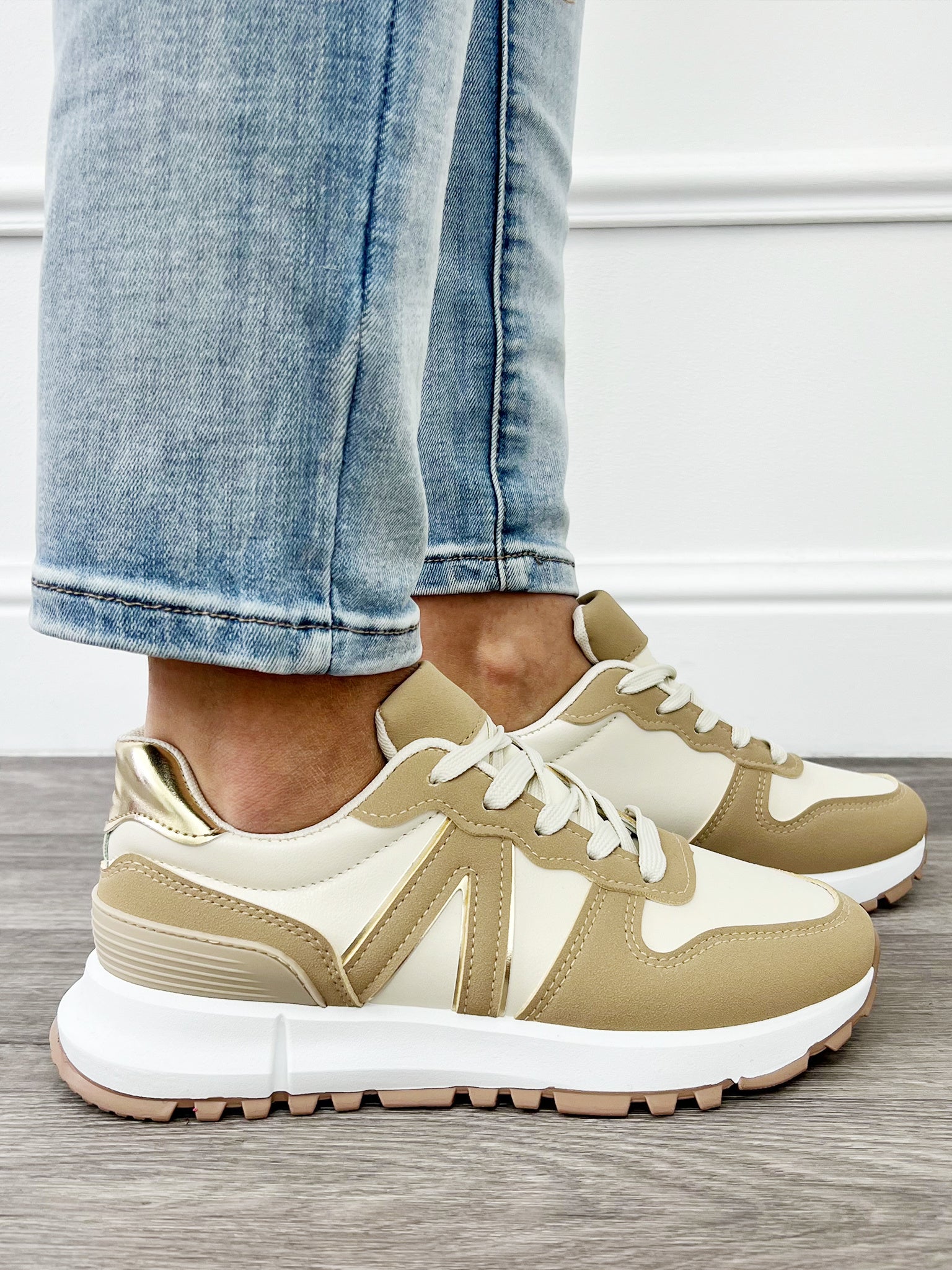 Lady Sneaker Khaki