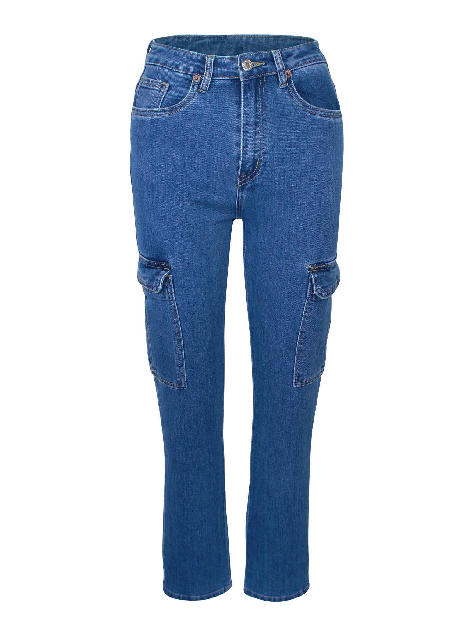Cargo Jeans Blauw