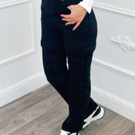 Cargo Jeans Zwart