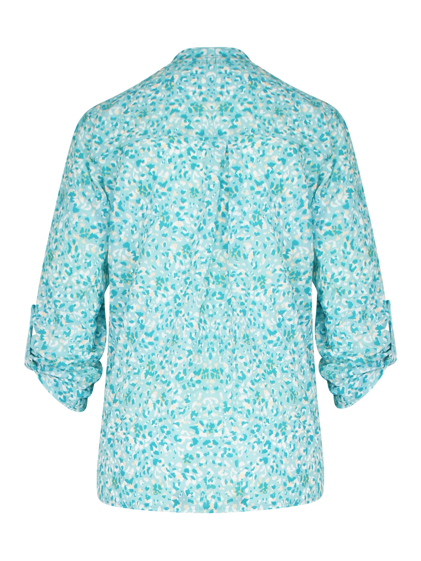 Cheetah Blouse Lichtblauw