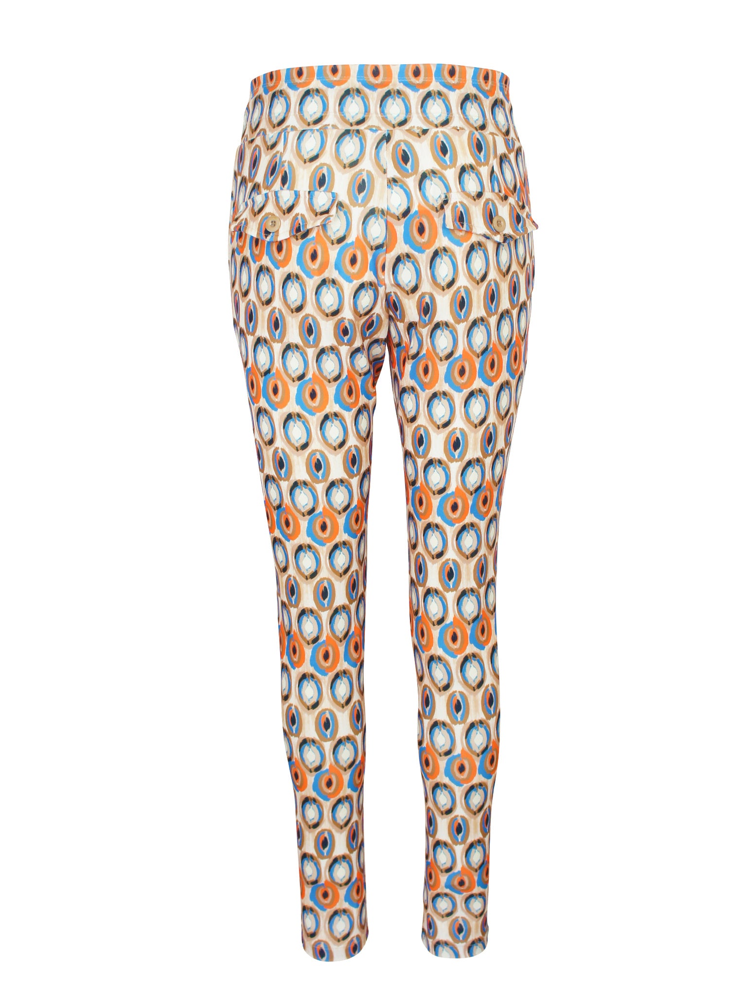 Circle Travel Pants Orange