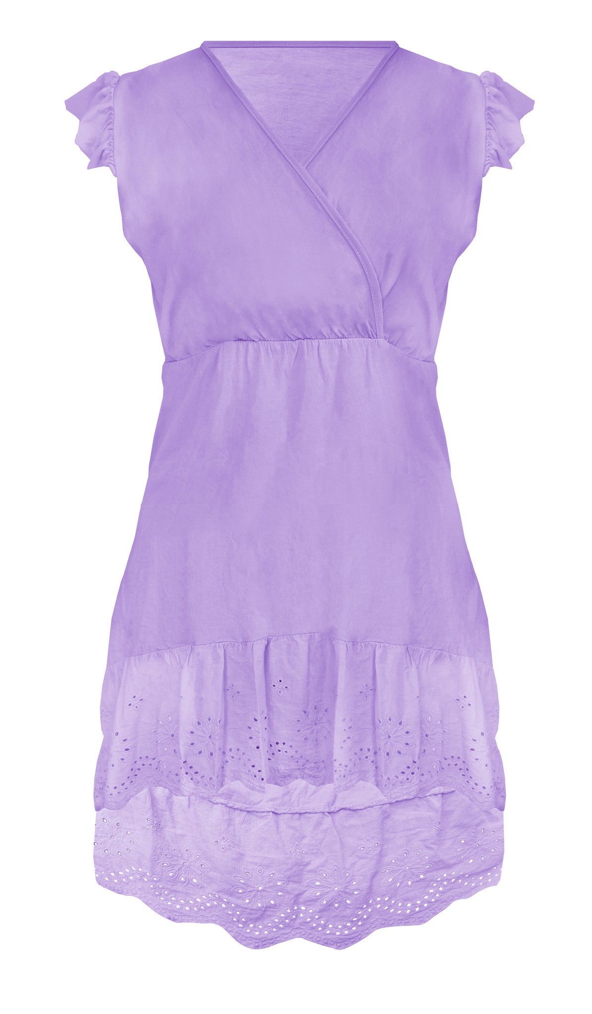 Cotton Lace Dress Lila