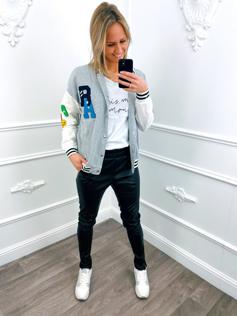 Bomber Jacket Pads Gris