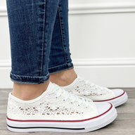 Lace Sneakers White