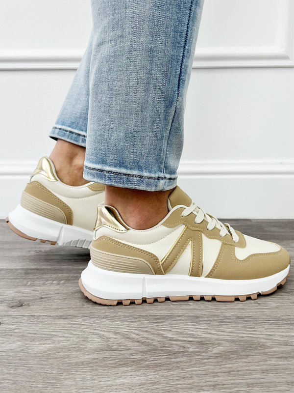 
                    
                      Lady Sneaker Khaki - BlushFashionstore
                    
                  