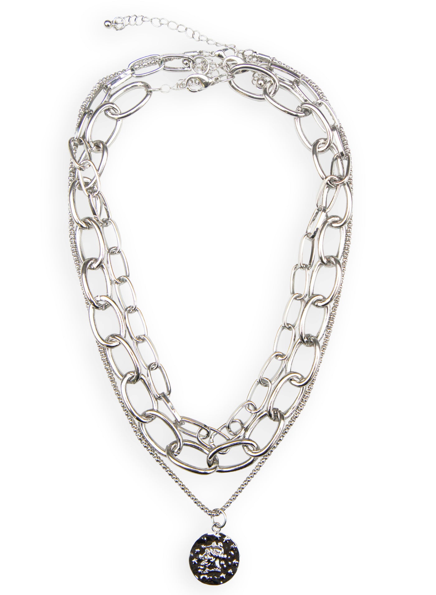 BIJOU || Pièce de chaîne en couches en argent