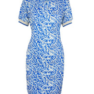 Leafs Bies Dress Kobalt