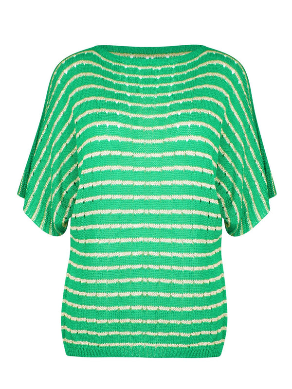 
                    
                      Lurex Strepen Top Groen - BlushFashionstore
                    
                  