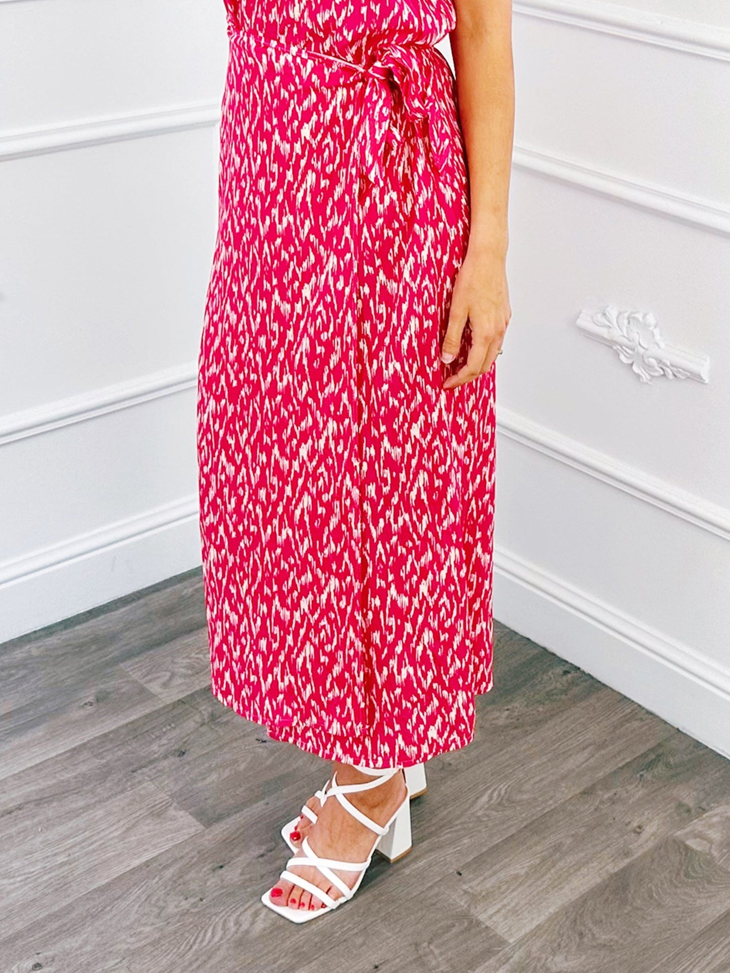 Omslag Rok Scratch Fuchsia - BlushFashionstore