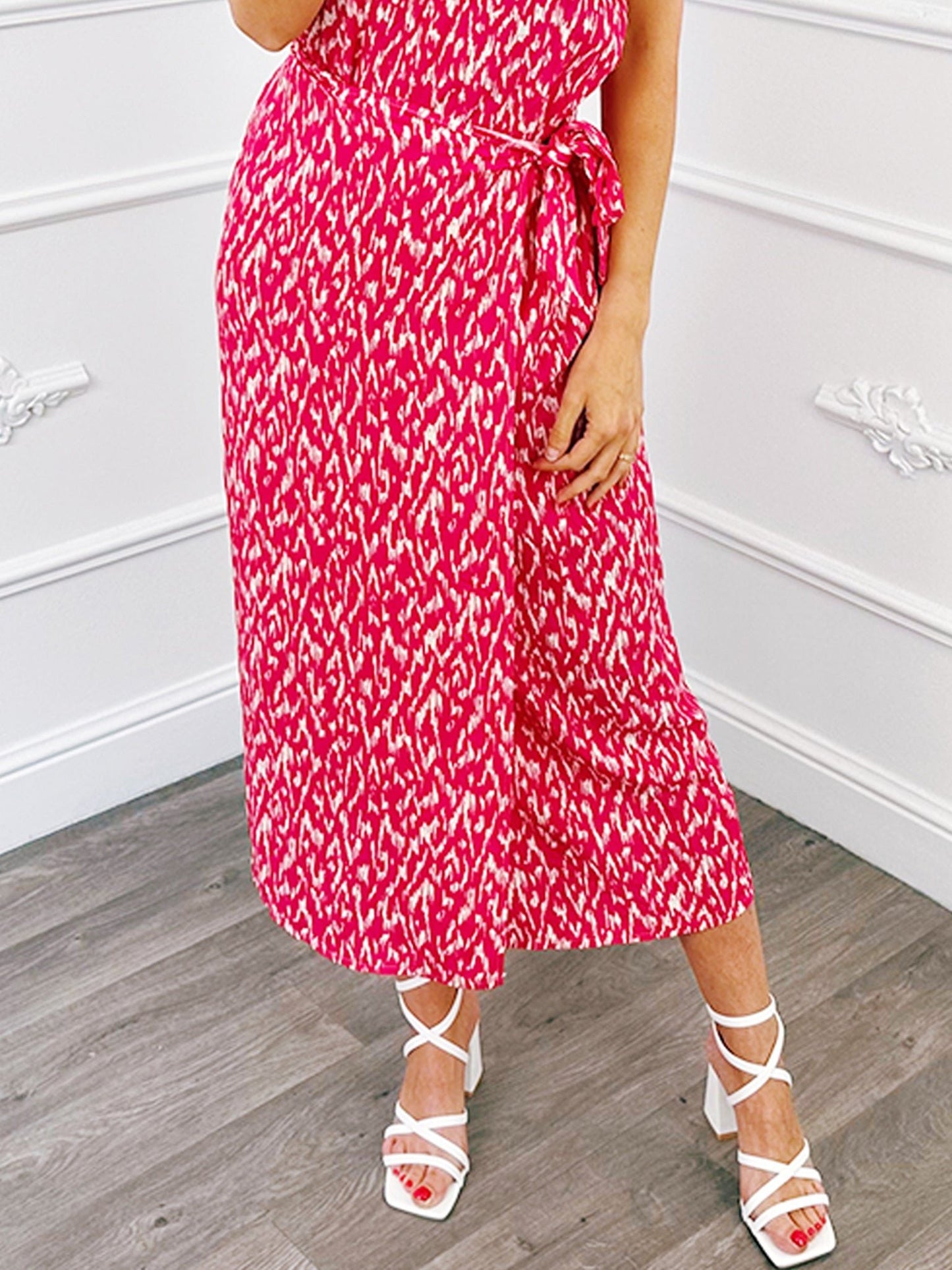 Omslag Rok Scratch Fuchsia - BlushFashionstore