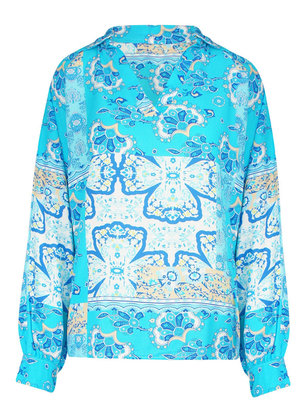 
                    
                      Paisley Blouse Top Blauw Sale - BlushFashionstore
                    
                  