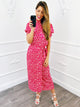 Pofmouw Col Top Scratch Fuchsia Sale - BlushFashionstore