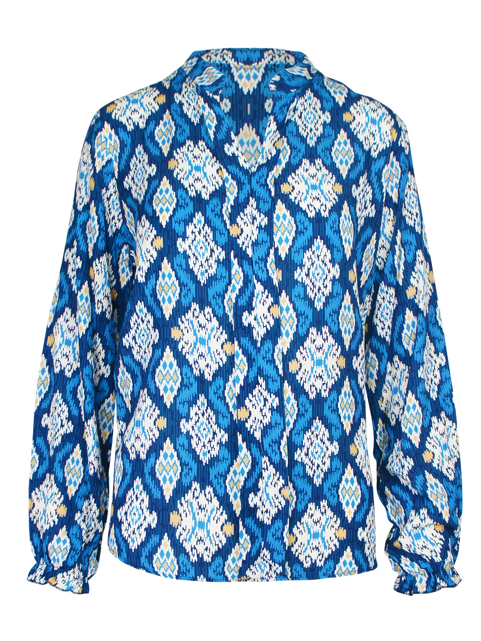 Retro Blouse Blue