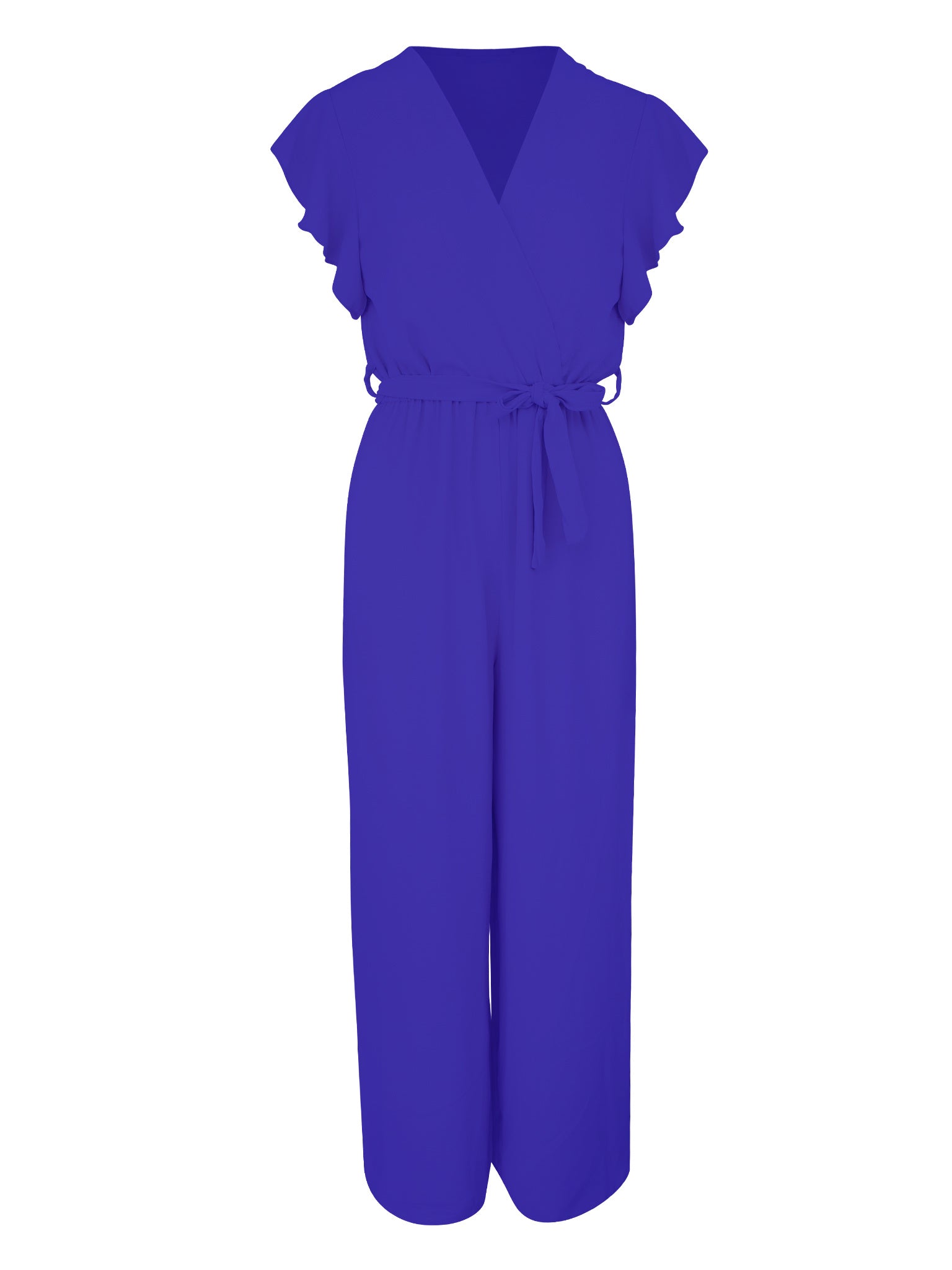 Ruffel Jumpsuit Lila