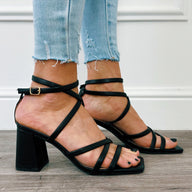 Sandalette Zwart