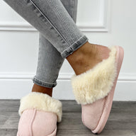 Snuggly Slippers Pink