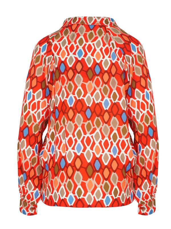 
                    
                      Square Blouse Rood - BlushFashionstore
                    
                  