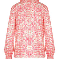 Square Stretch Top Rood