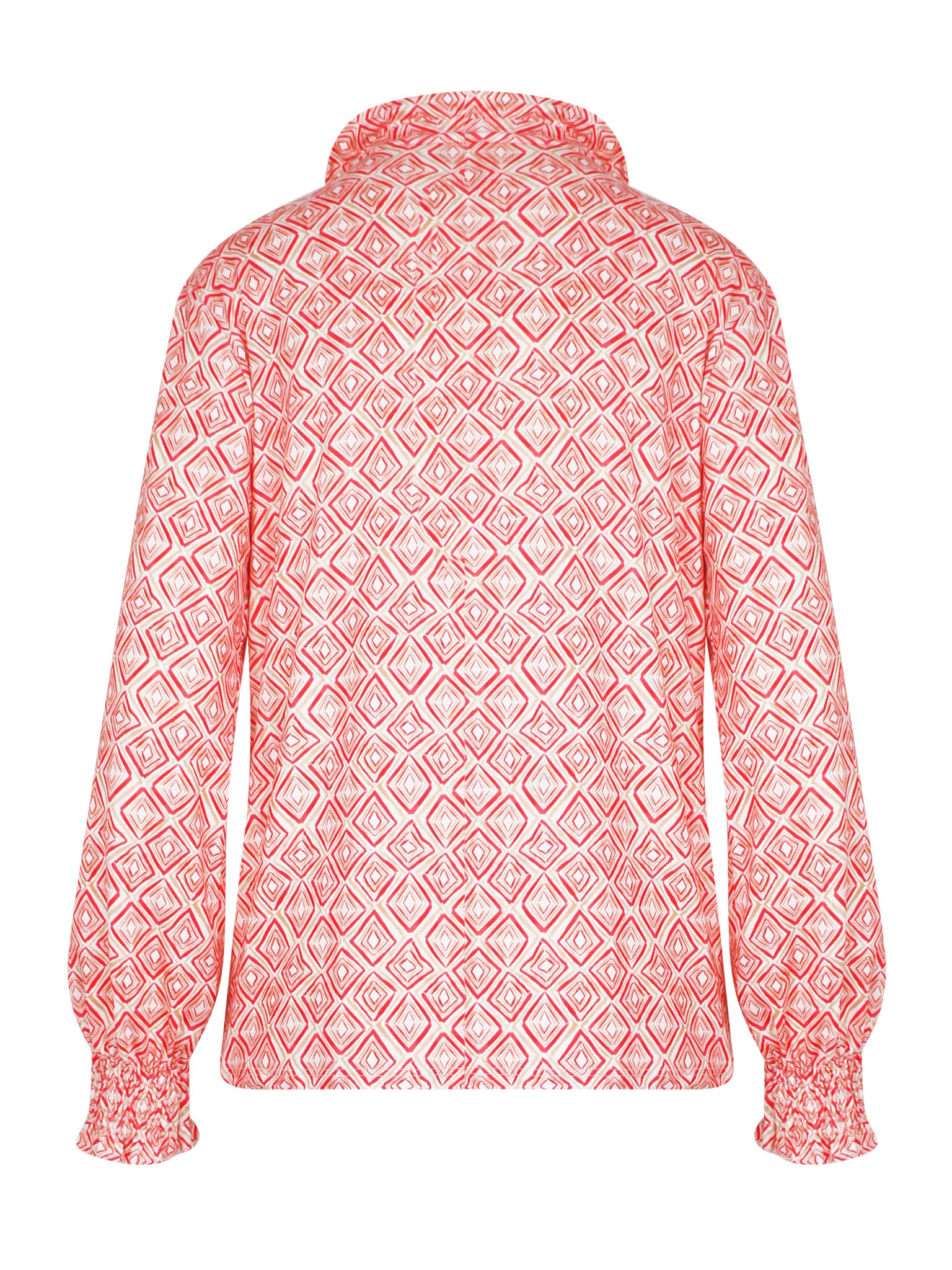 Square Stretch Top Rood