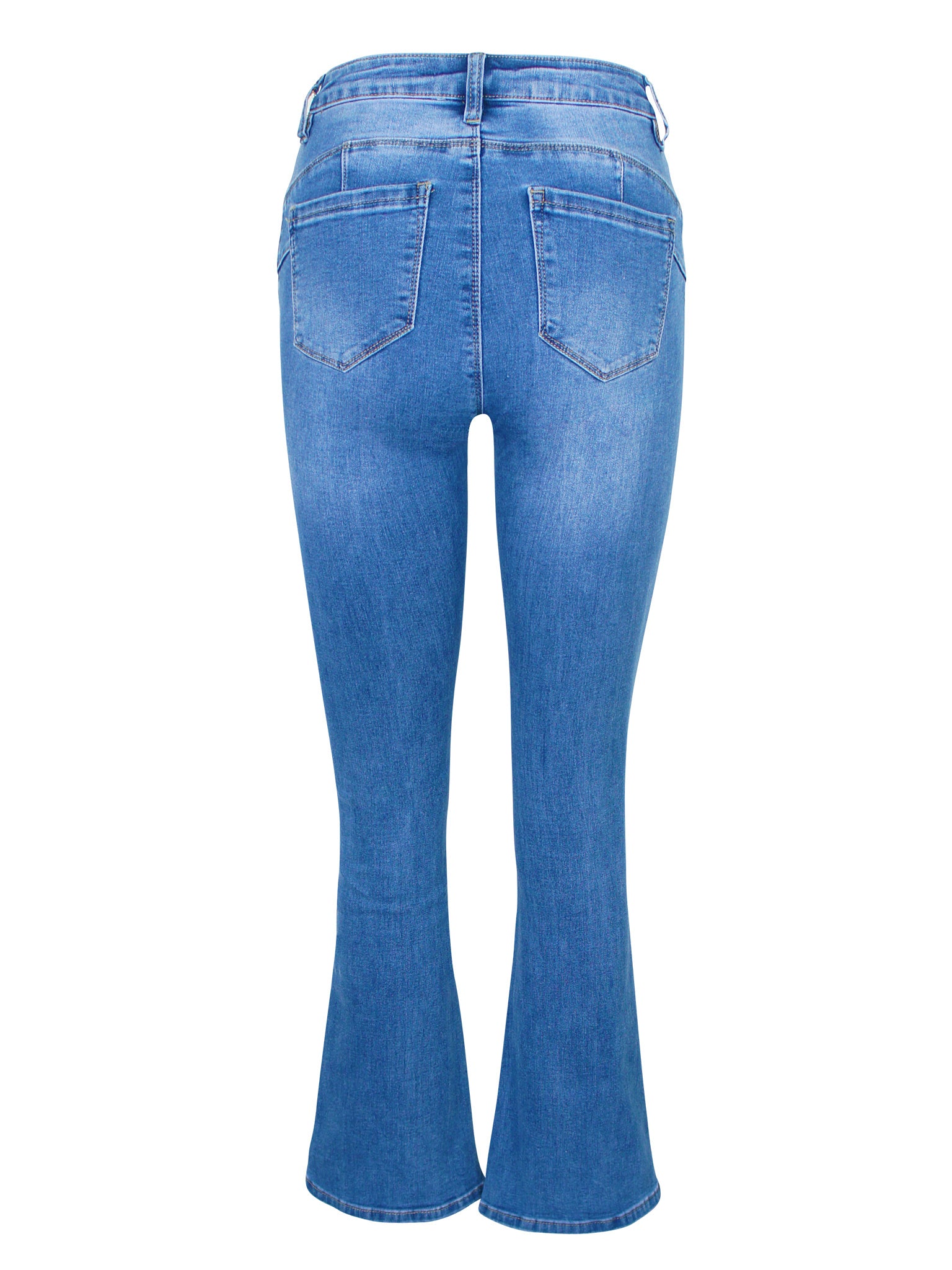 Jean Stretch Flare Bleu