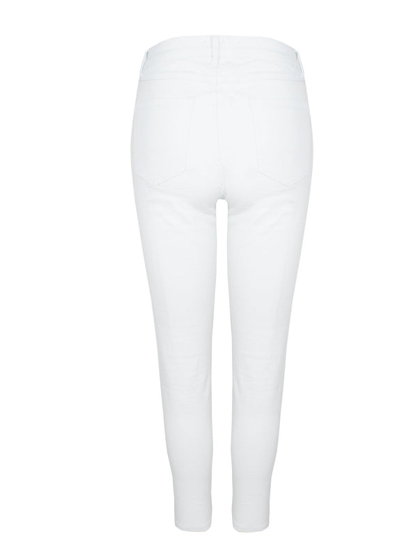 
                    
                      Stretch Jeans Strass Wit Sale - BlushFashionstore
                    
                  