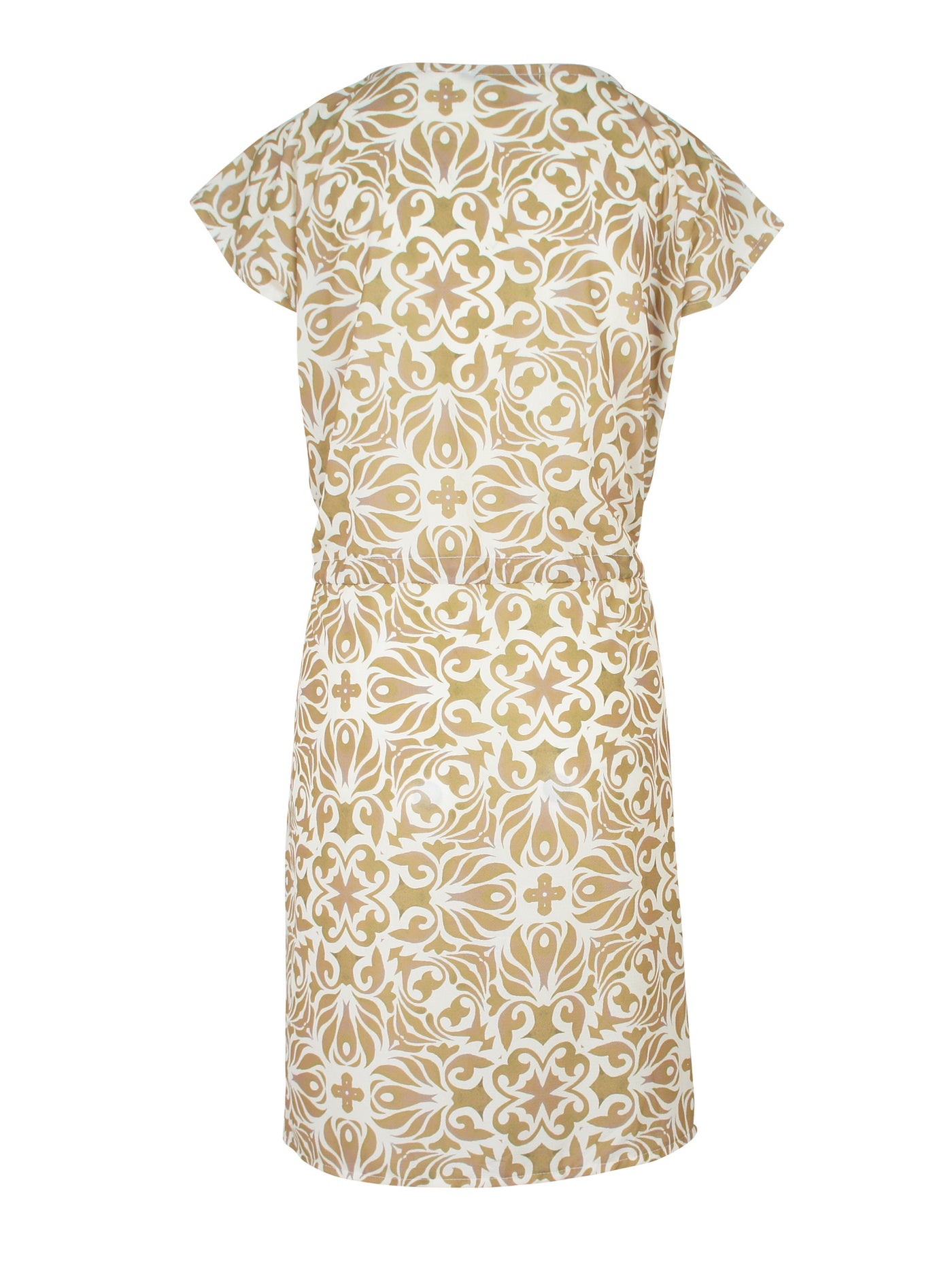 Robe Noeud Baroque Beige
