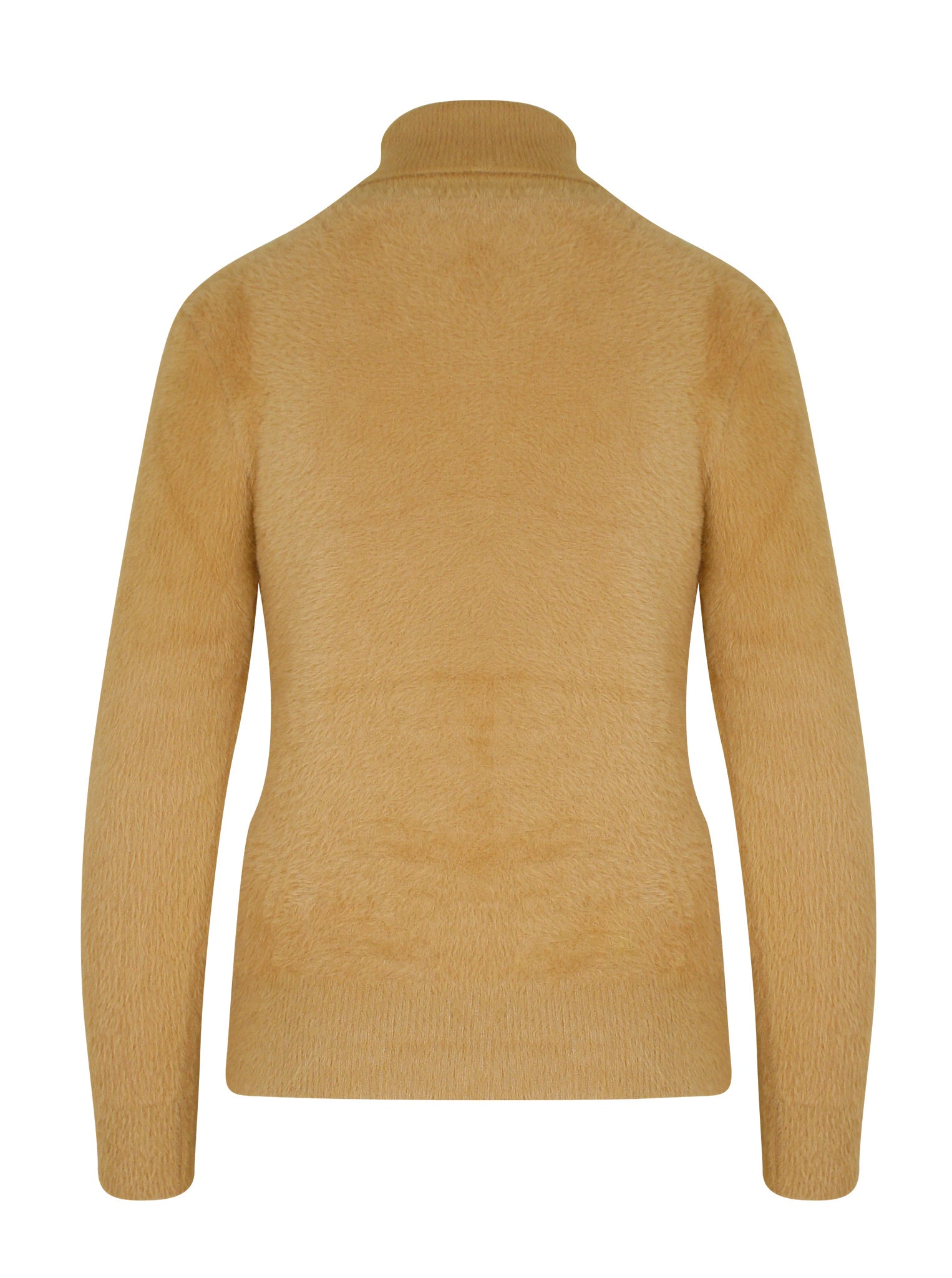 Teddy Turtleneck Sweater Camel
