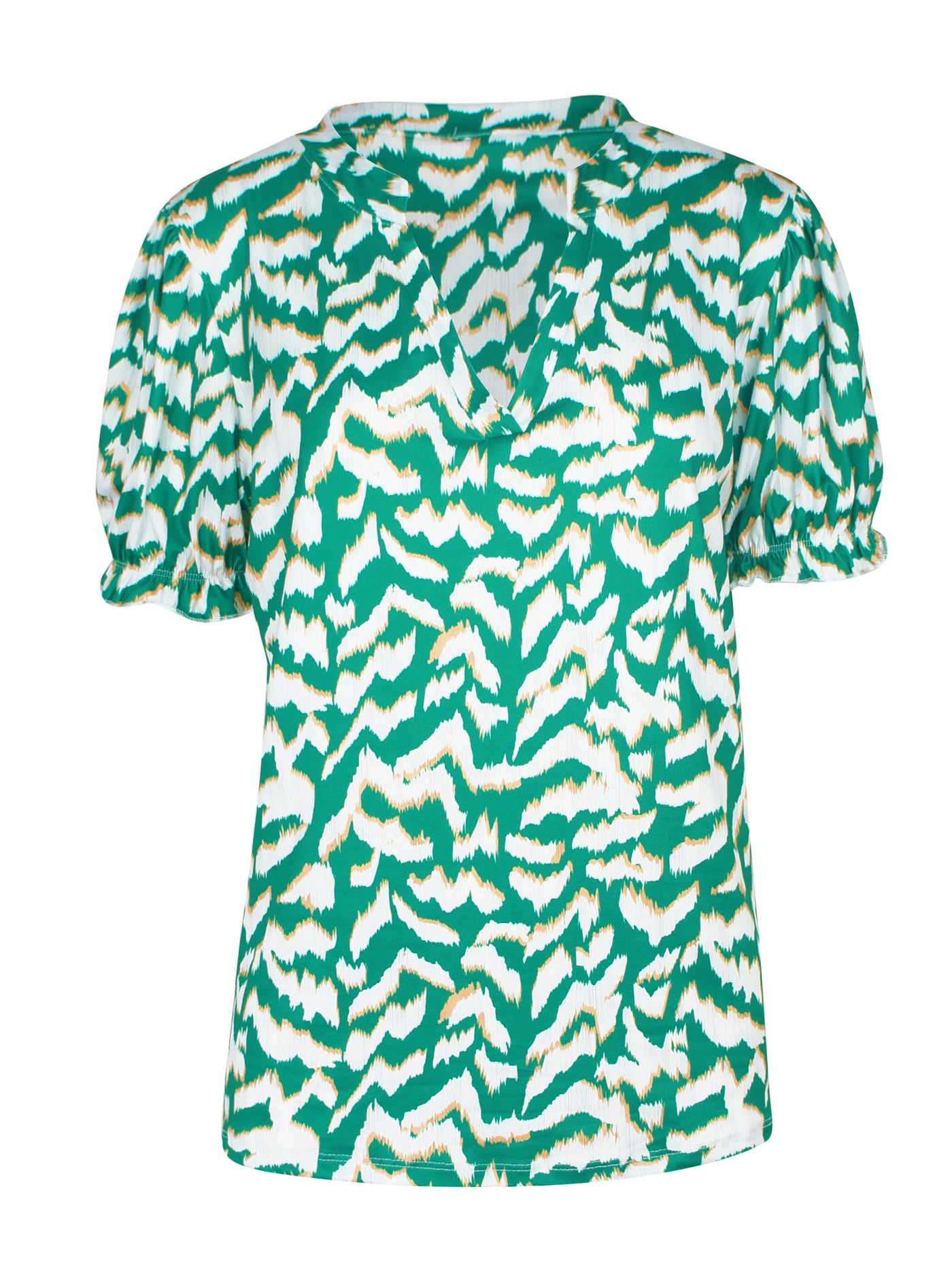 Travel Camouflage Top Groen