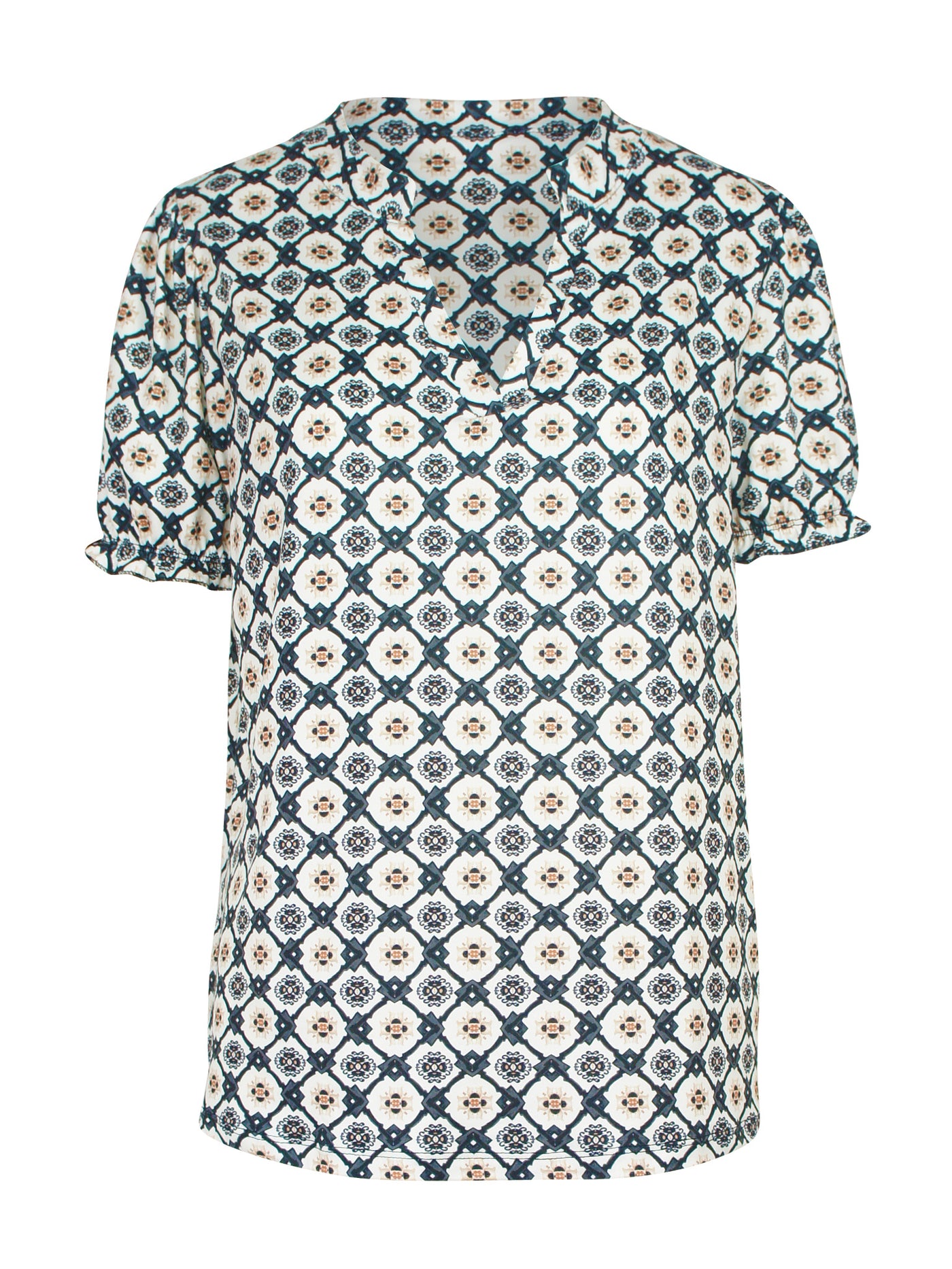 Travel Cute Top Zwart