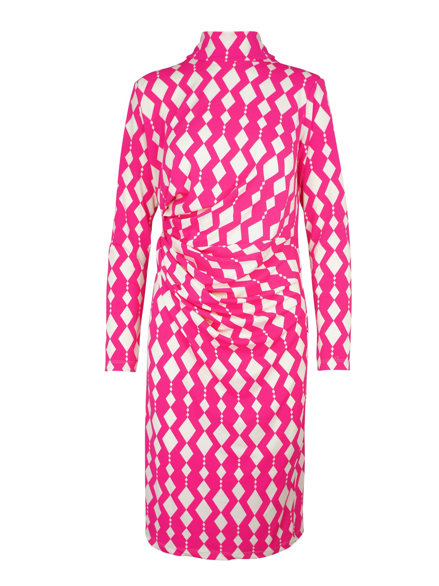Triangel Jurk Fuchsia