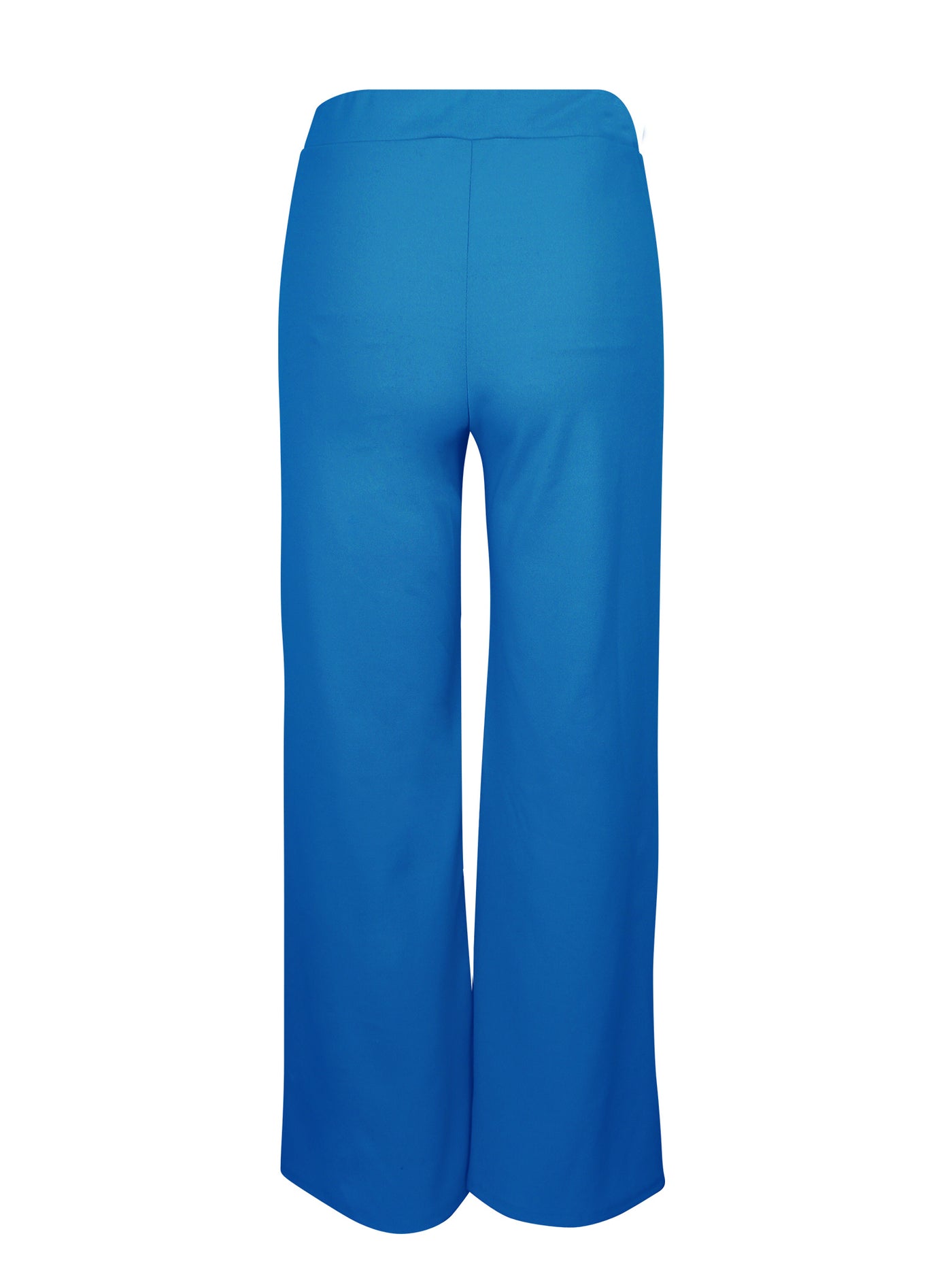 Wijde Flared Broek Jeans Blauw