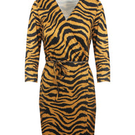 Zebra Dress Oker